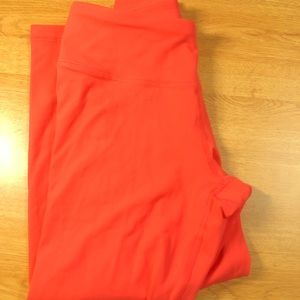 90 degree by reflex red/orange leggings